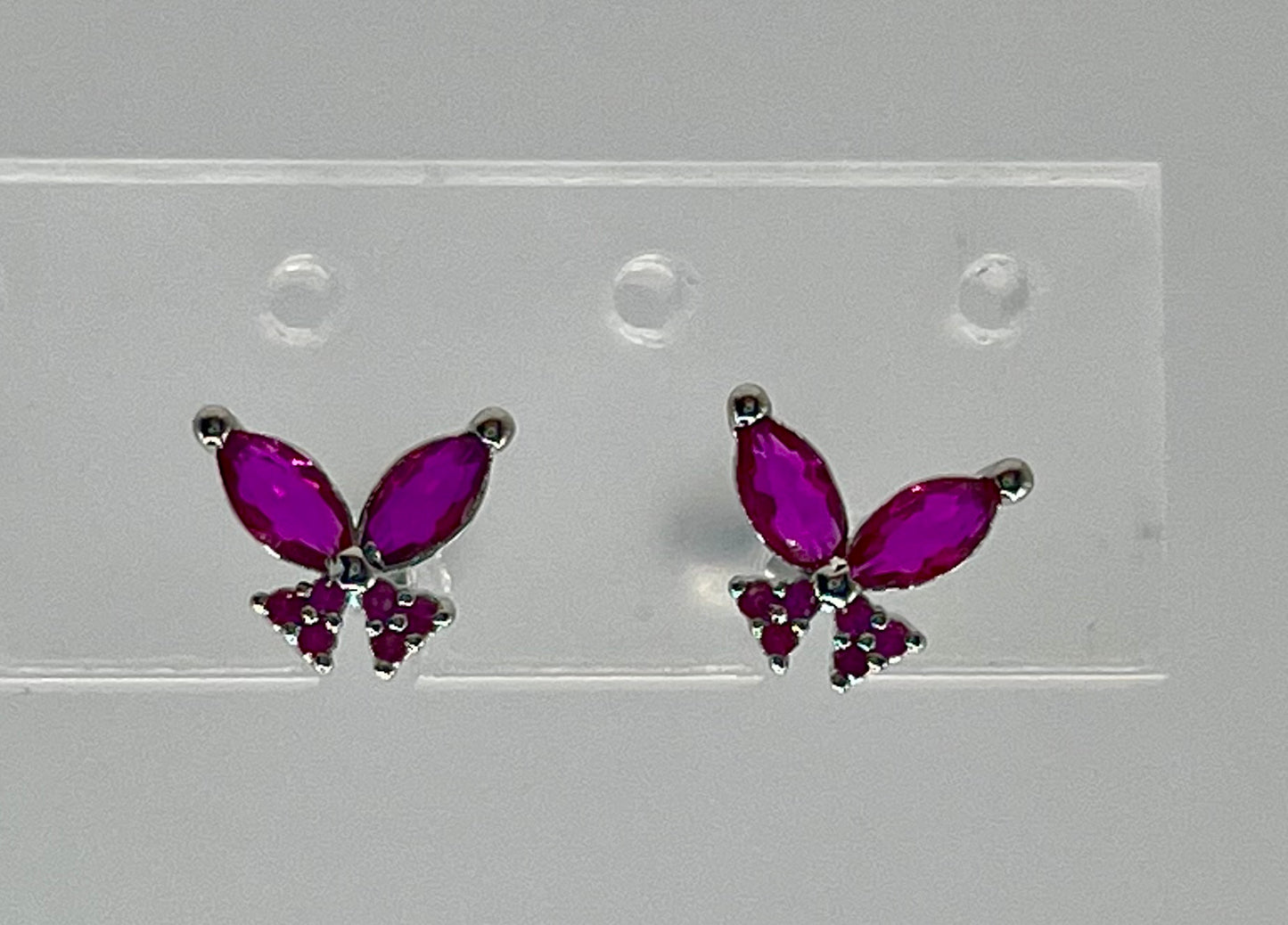 Butterflies studs earrings