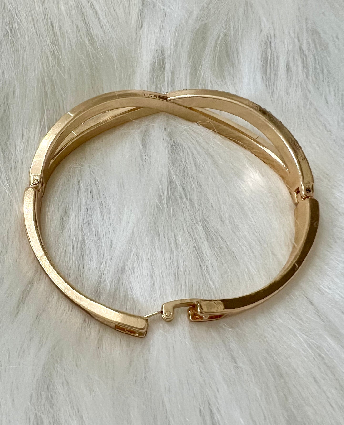 Rhinestone bangle